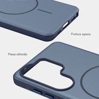 imoshion Cover posteriore Color con Thin MagSafe Ring Samsung Galaxy S26 Ultra - Blu scuro