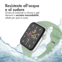 imoshion Cinturino in silicone⁺ Apple Watch | 38/40/41/42 mm - Taglia S/M - Pistachio