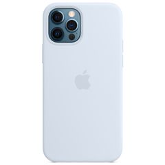 Apple Cover Posteriore in Silicone con MagSafe Apple iPhone 12 (Pro) - Cloud Blue