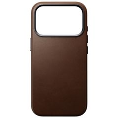 Nomad Cover posteriore Traditional Leather con MagSafe Apple iPhone 18 Pro / 17 Pro - Brown