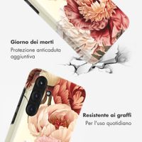 Selencia Cover Posteriore Vivid Samsung Galaxy S25 FE - Vintage Peony