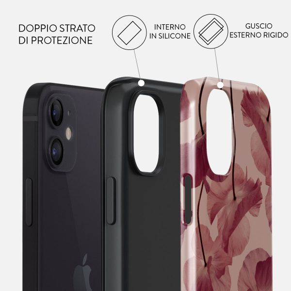 Burga Cover Posteriore Resistente con MagSafe Apple iPhone 12 (Pro) - Tender Kiss