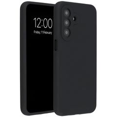 Accezz Cover Posteriore in Silicone Liquido Samsung Galaxy A27 (5G) - Nero