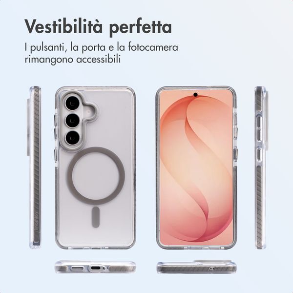 imoshion Cover Combat MagSafe Samsung Galaxy S26 Plus - Grigio