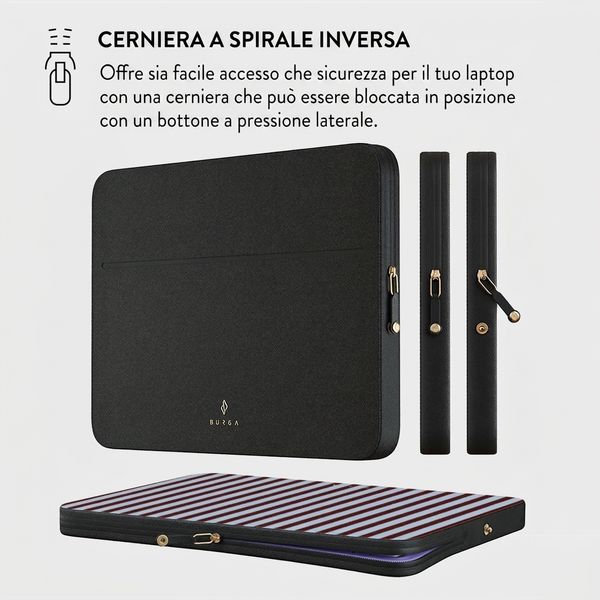 Burga Custodia per laptop 16 pollici - Laptopsleeve - Offline