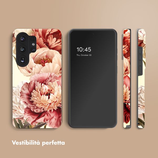 Selencia Cover posteriore Vivid con MagSafe Samsung Galaxy S26 Ultra - Vintage Peony