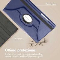 imoshion Cover Girevole a 360° Samsung Galaxy Tab A11 / A9 8.7 pollici - Blu scuro