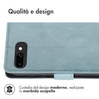 imoshion Cover a libro di Lusso Google Pixel 9A - Azzurro