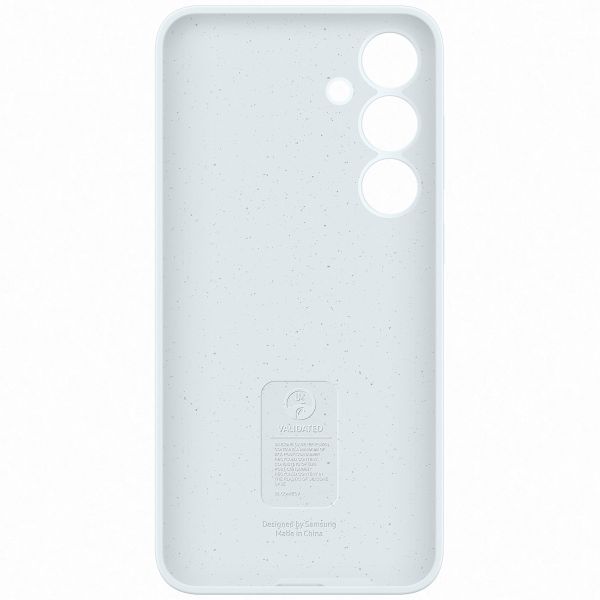 Samsung Cover originale in silicone Samsung Galaxy S24 Plus - White
