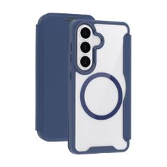 imoshion Bookcase trasparente con MagSafe Samsung Galaxy S26 - Blu