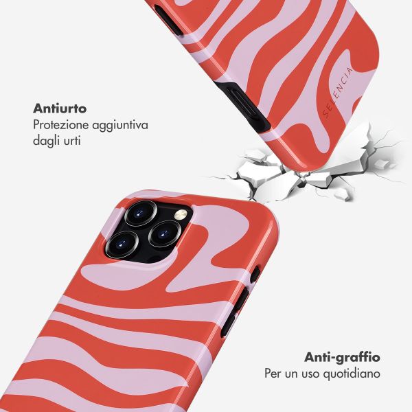 Selencia Cover posteriore Vivid con MagSafe Apple iPhone 16 Pro Max - Dream Swirl Pink