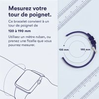 imoshion Milanees magnetisch bandje Apple Watch | 38/40/41/42 mm - Zilver