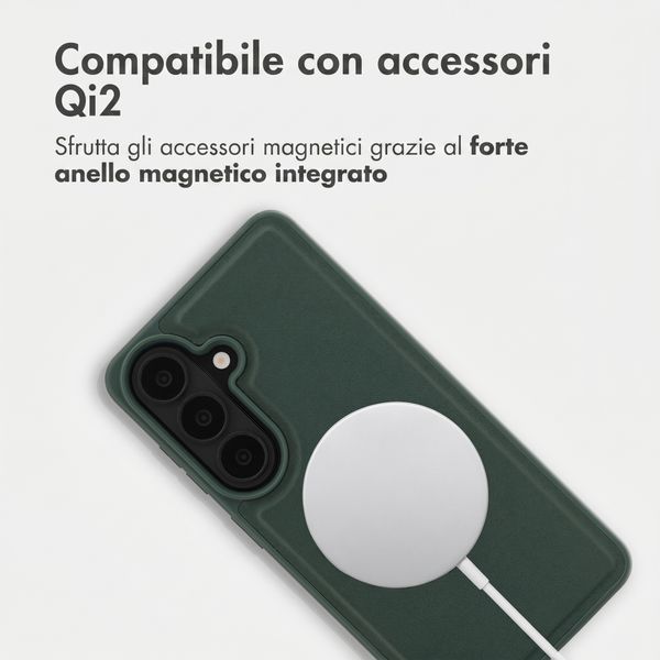 Accezz Backcover Edge con MagSafe Samsung Galaxy S26 - Verde