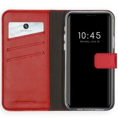 Selencia Cover a libro in vera pelle Apple iPhone 12 Pro Max - Rosso