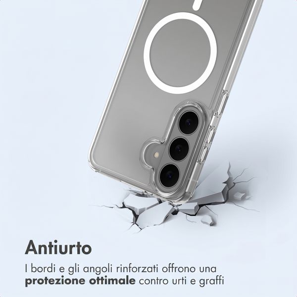 imoshion Cover posteriore protettiva con MagSafe Samsung Galaxy S26 FE - Trasparente