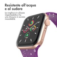 imoshion Cinturino in silicone⁺ Apple Watch | 44/45/46/49 mm - Taglia M/L - Purple