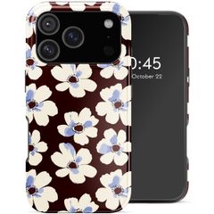 Selencia Cover posteriore Vivid con MagSafe Apple iPhone 18 Pro Max / 17 Pro Max - Choco Flower Pop