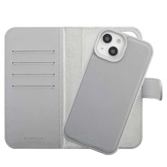Selencia Libreria rimovibile Olyn con MagSafe Apple iPhone 15 - Grigio