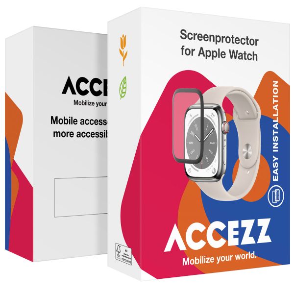 Accezz 2x pellicola protettiva con applicatore Apple Watch Series 4-6 / SE - 40 mm
