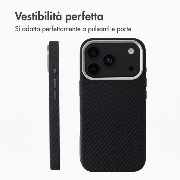 Accezz Cover Mesh con MagSafe Apple iPhone 17 Pro Max - Nero