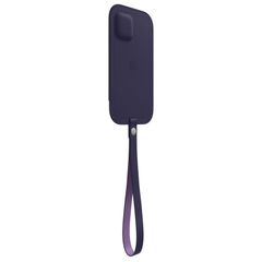 Apple Sleeve in Pelle iPhone 12 Mini - Deep Violet
