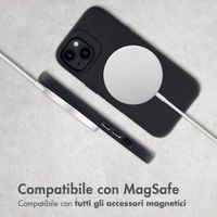 Accezz Cover Posteriore Resistente con MagSafe Apple iPhone 13 - Nero