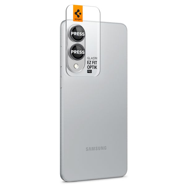 Spigen Optik Pro EZ Fit Lens Protector - Protezione lente fotocamera (confezione da 2) per Samsung Galaxy S25 Edge