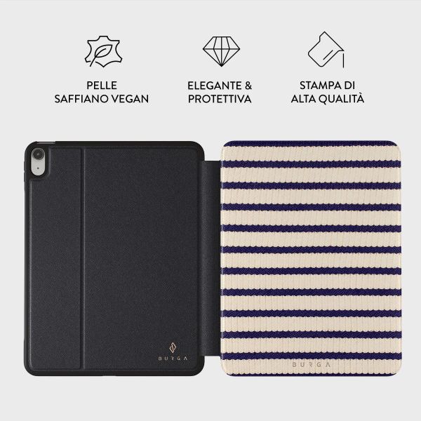 Burga Cover per Tablet Apple iPad 11 (2025) 11 pollici A16 / iPad 10 (2022) 10.9 pollici - Old Money