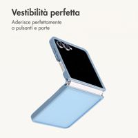 imoshion Cover posteriore Color Guard Samsung Galaxy Z Flip 8 - Azzurro