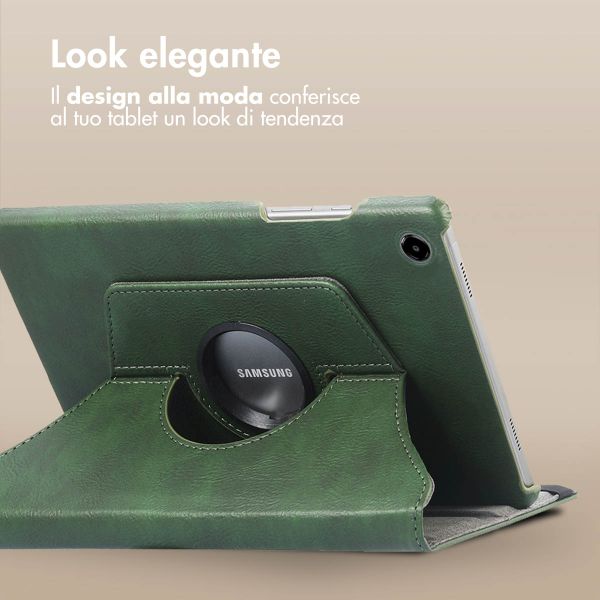 imoshion Cover Girevole a 360° Samsung Galaxy Tab A9 8.7 pollici - Verde
