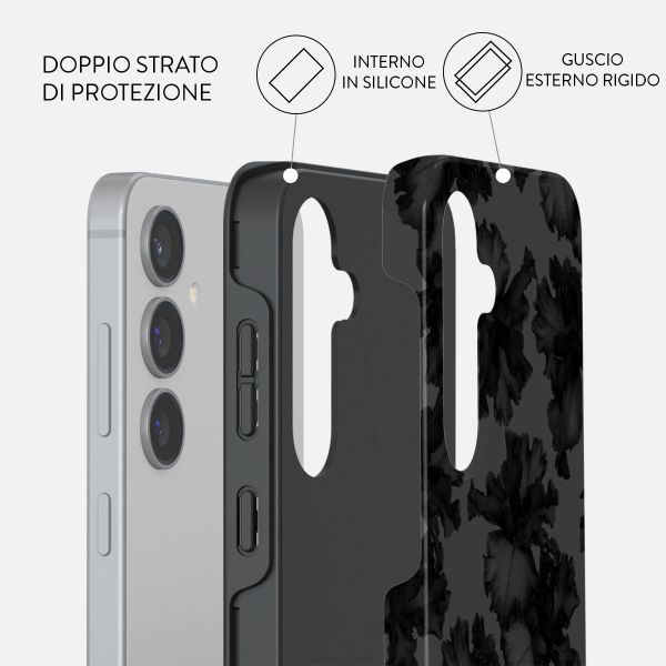 Burga Cover Posteriore Resistente Samsung Galaxy S24 - Nocturnal