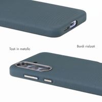 Accezz Cover Mesh con MagSafe Samsung Galaxy S25 / S24 - Blu scuro