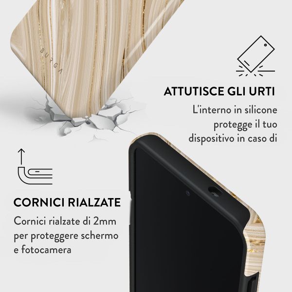 Burga Cover Posteriore Resistente Samsung Galaxy S25 Plus - Full Glam