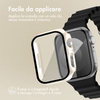 imoshion Cover rigida integrale Apple Watch 7 / 8 / 9 - 41 mm - Luce stellare