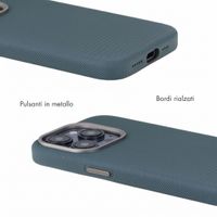 Accezz Cover Mesh con MagSafe Apple iPhone 15 Pro - Blu scuro