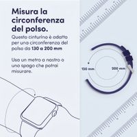 Apple Cinturino sportivo Apple Watch | 38/40/41/42 mm - Taglia S/M/L - Black Unity