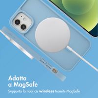 imoshion Cover posteriore Color Guard con MagSafe Apple iPhone 12 (Pro) - Azzurro