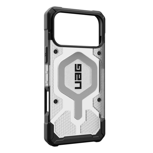 UAG Cover Posteriore Pathfinder con MagSafe Apple iPhone 17 Pro - Ice / Silver