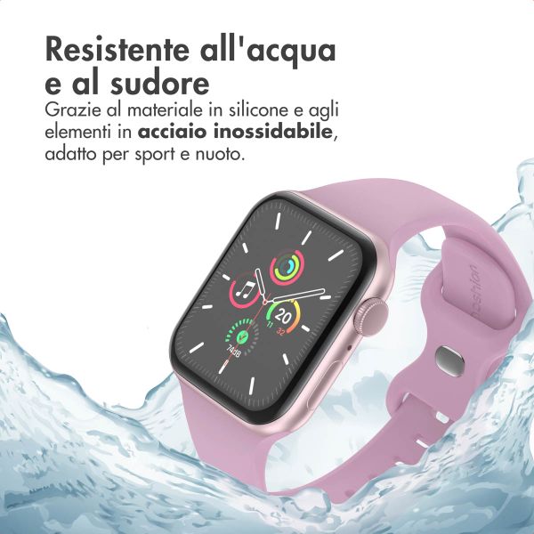 imoshion Cinturino in silicone⁺ Apple Watch | 44/45/46/49 mm - Taglia M/L - Mauve