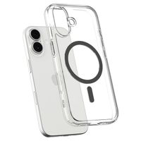 Spigen Cover Posteriore Ultra Ibrida con MagSafe Apple iPhone 17 - Clear Graphite