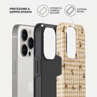 Burga Cover Posteriore Resistente con MagSafe Apple iPhone 14 Pro - Honeycomb