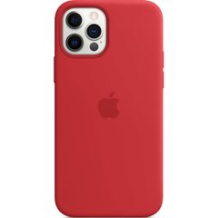 Apple Cover Posteriore in Silicone con MagSafe Apple iPhone 12 (Pro) - Red