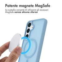 imoshion Cover posteriore Color Guard con MagSafe Samsung Galaxy S25 Plus - Azzurro