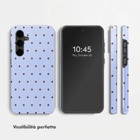 Selencia Cover Posteriore Vivid Samsung Galaxy S24 FE - Happy Dots Digital Sky