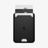Spigen Portacarte magnetico Valentinus per Samsung Magnetic Case - 3 carte - Black