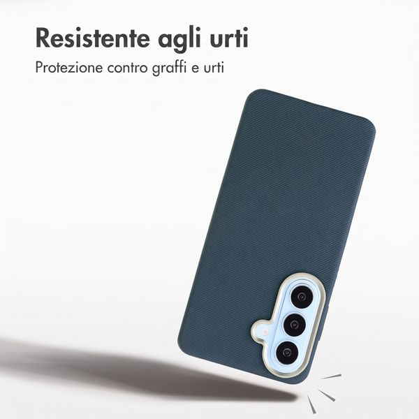 Accezz Cover Mesh con MagSafe Samsung Galaxy S26 - Blu scuro