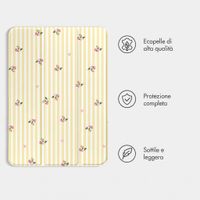 imoshion Cover Trifold Design Apple iPad Air 11 pollici (2026) M4 / (2025) M3 / (2024) M2 / Air 5 (2022) / Air 4 (2020) - Garden Stripes