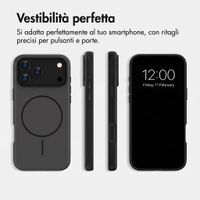imoshion Cover posteriore Color con Thin MagSafe Ring Apple iPhone 18 Pro Max / 17 Pro Max - Nero