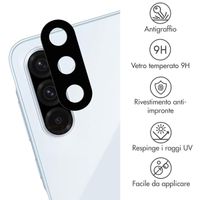imoshion Protezione fotocamera in Vetro 2 Pezzi Samsung Galaxy A36 / A56 - Nero
