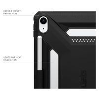 UAG Custodia posteriore Scout LT Apple iPad 11 (2025) 11 pollici A16 / iPad 10 (2022) 10.9 pollici - Black